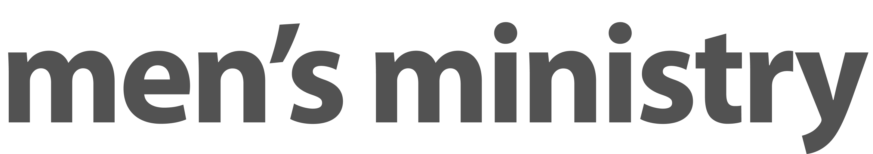 Men's Ministry